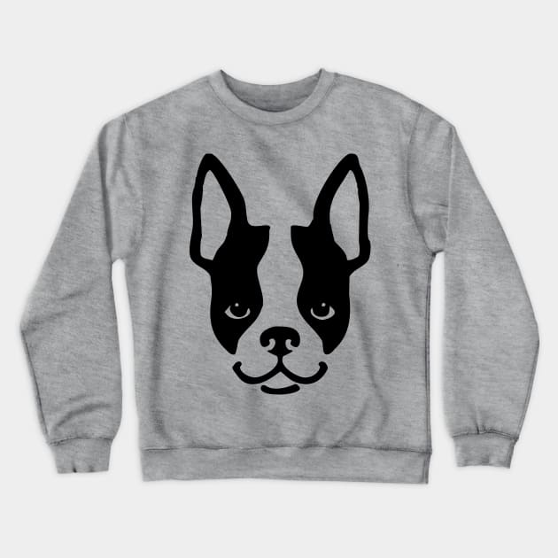 Boston Terrier Crewneck Sweatshirt by Azul